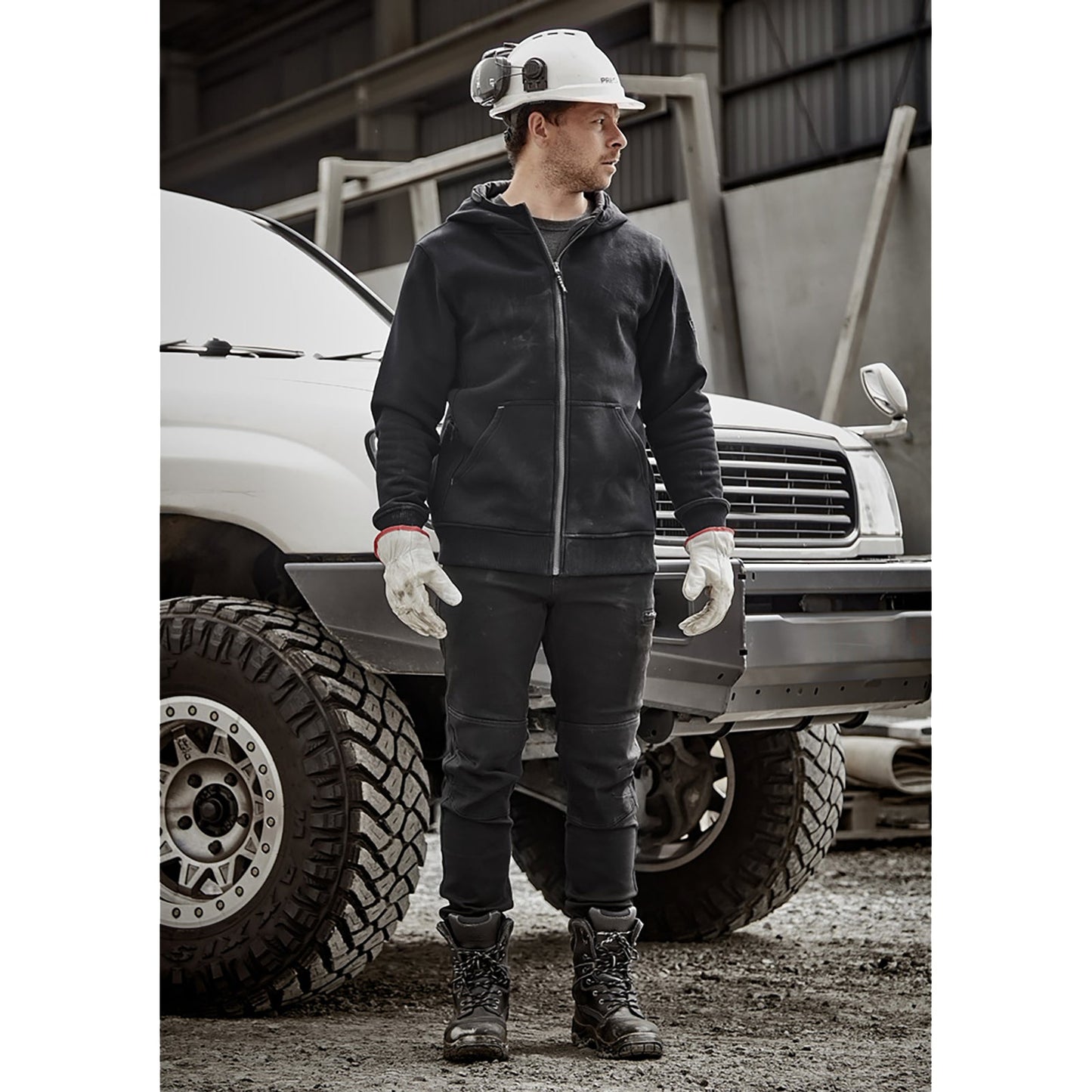 Unisex Full Zip Multi - Pocket Hoodie - SunSafe Australia