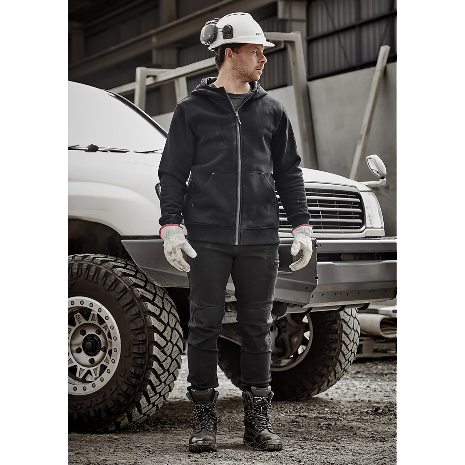 Unisex Full Zip Multi - Pocket Hoodie - SunSafe Australia