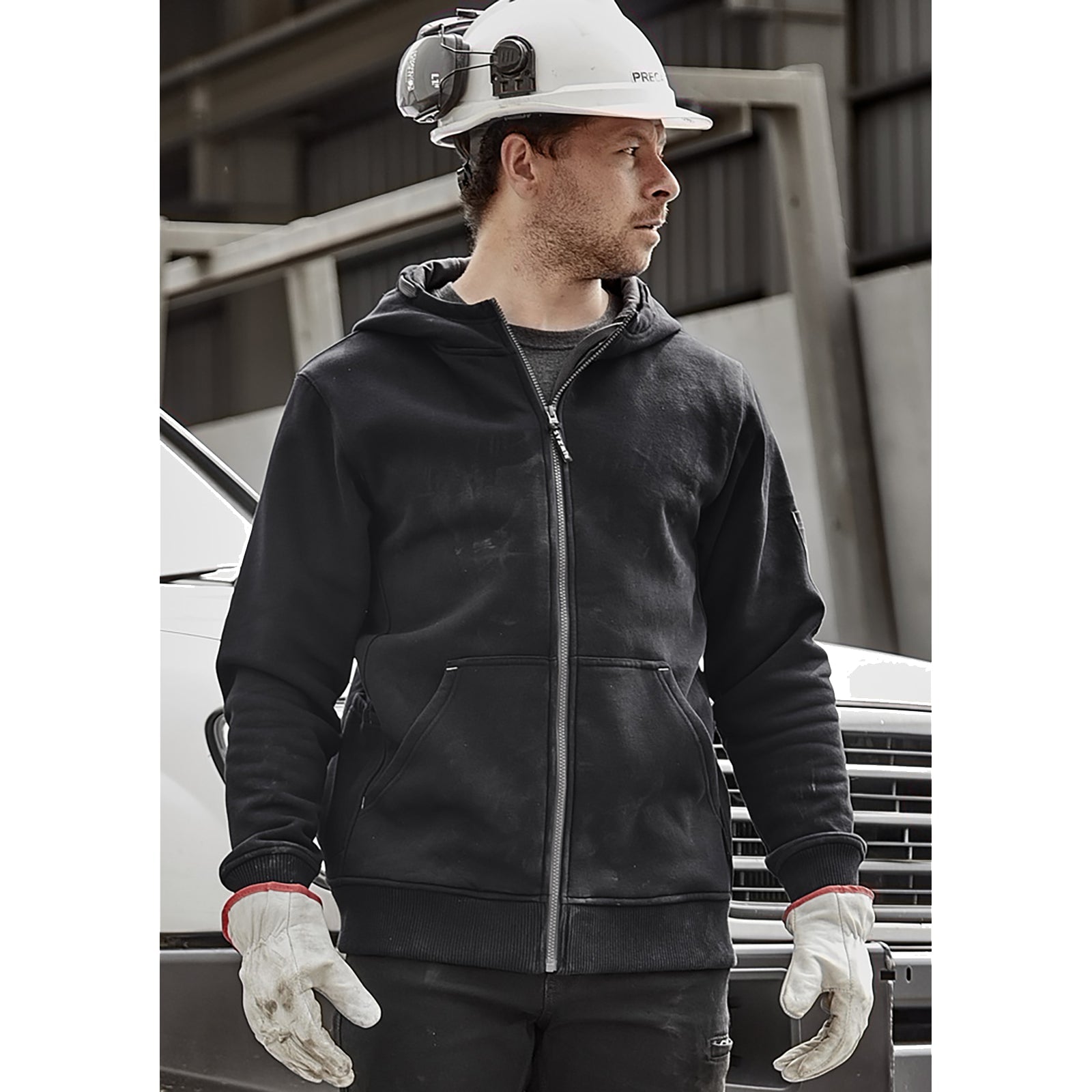 Unisex Full Zip Multi - Pocket Hoodie - SunSafe Australia