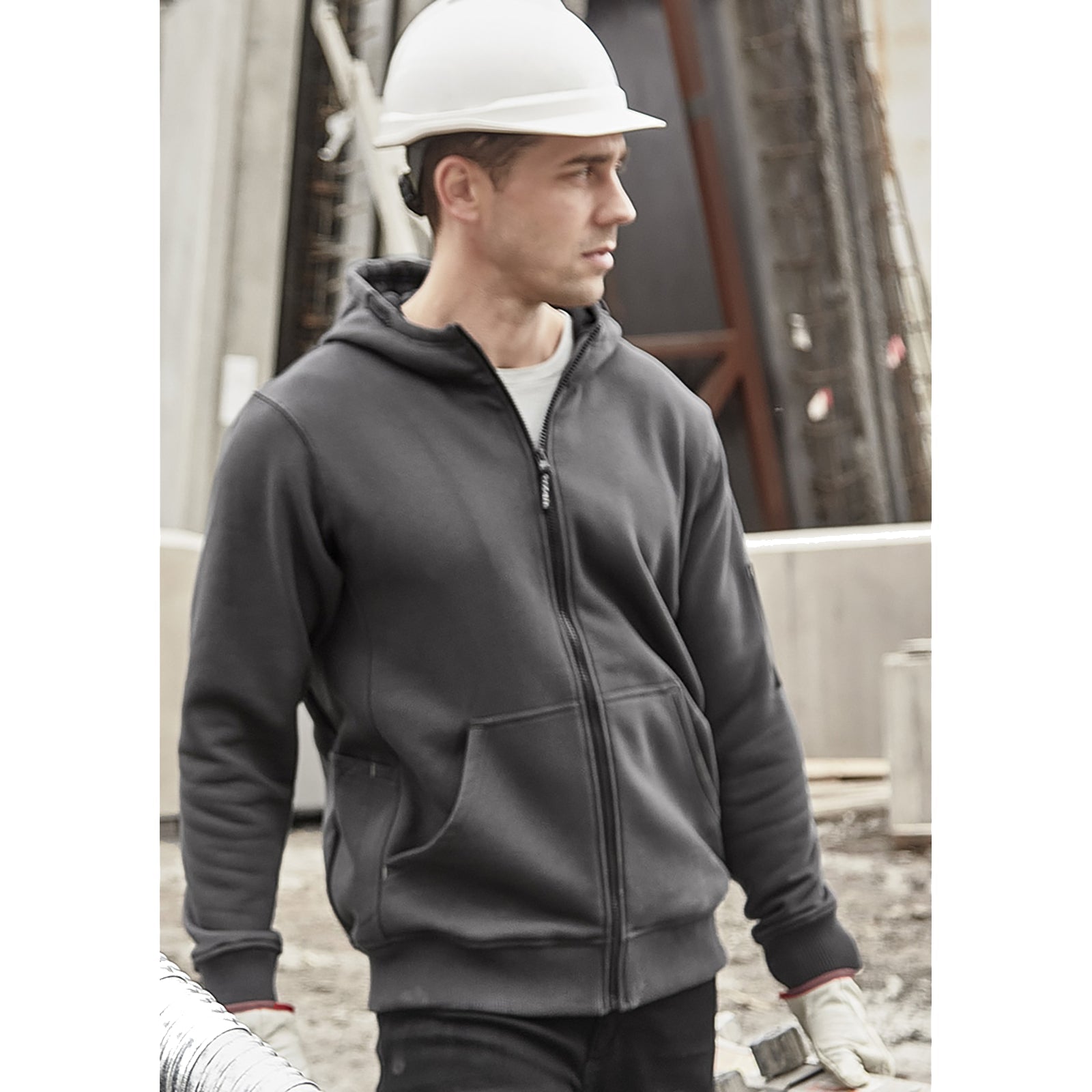 Unisex Full Zip Multi - Pocket Hoodie - SunSafe Australia