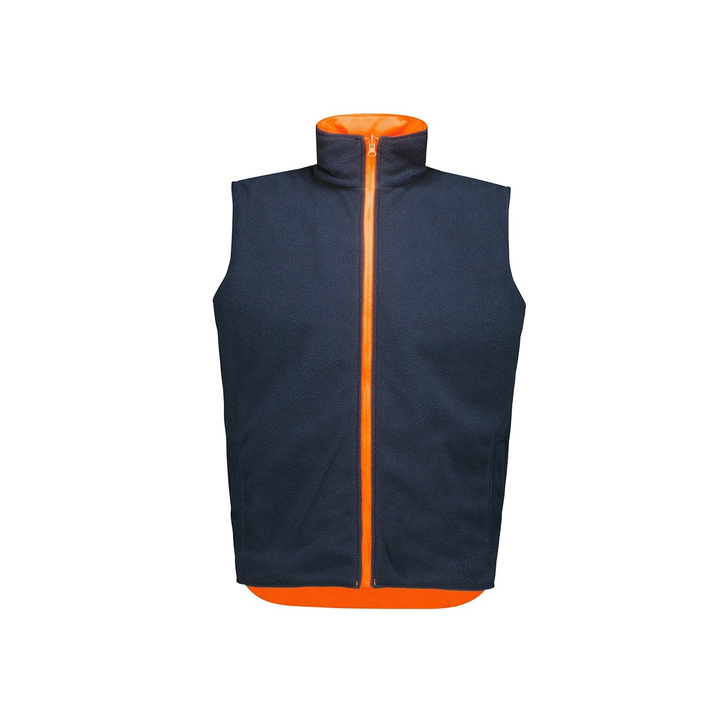 Unisex Hi Visibility Fleece Lined Waterproof Reversible Vest - SunSafe Australia