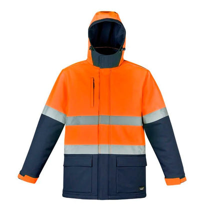 Unisex High Visibility Antarctic Softshell Taped Jacket ZJ553 - SunSafe Australia