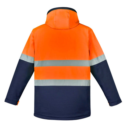 Unisex High Visibility Antarctic Softshell Taped Jacket ZJ553 - SunSafe Australia