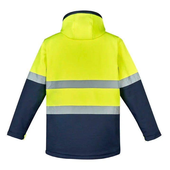 Unisex High Visibility Antarctic Softshell Taped Jacket ZJ553 - SunSafe Australia