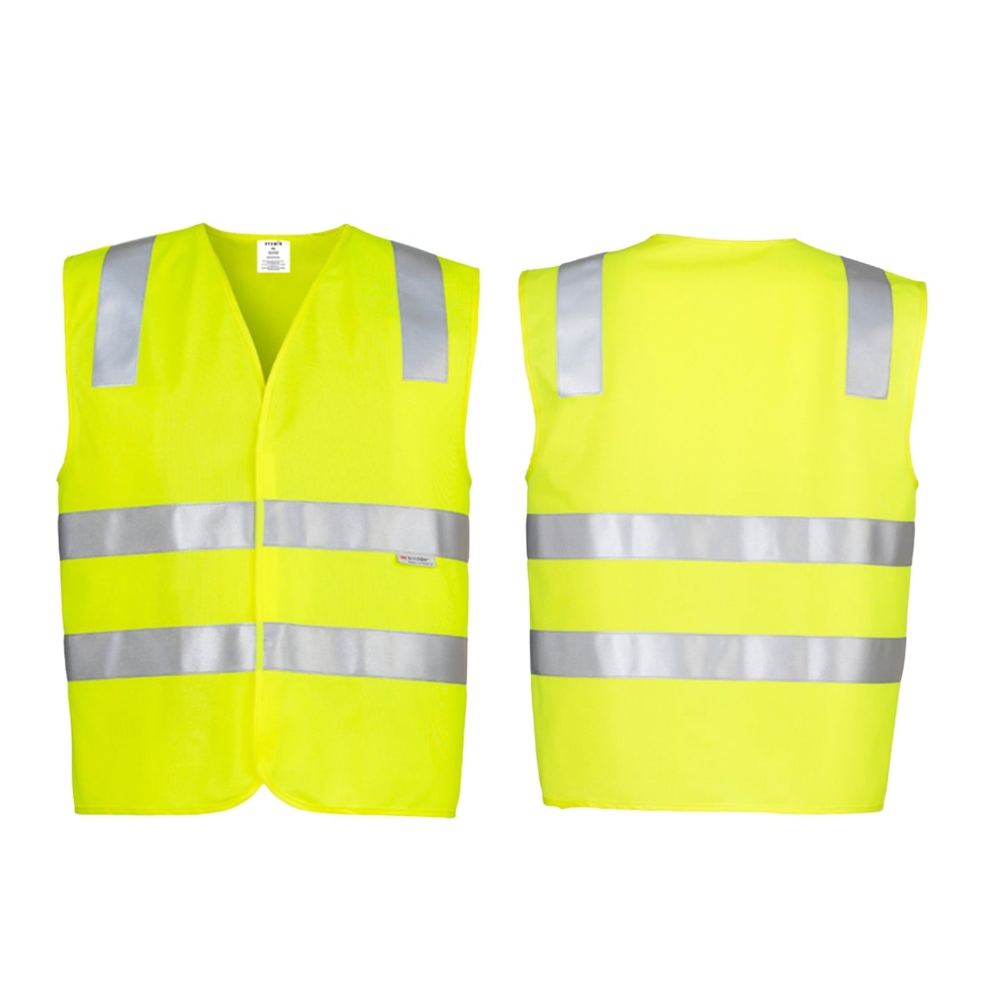 Unisex High Visibility Basic Vest ZV999 - SunSafe Australia