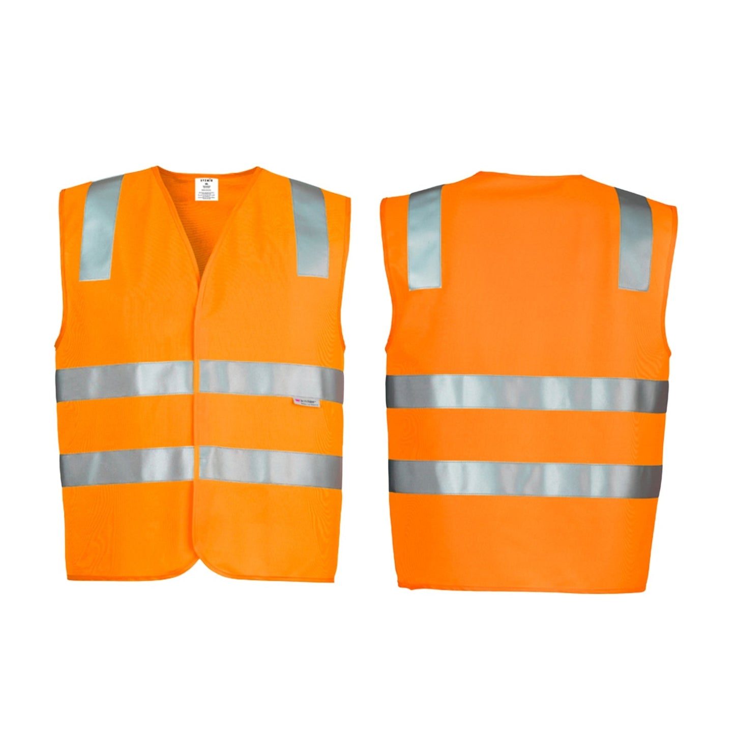 Unisex High Visibility Basic Vest ZV999 - SunSafe Australia