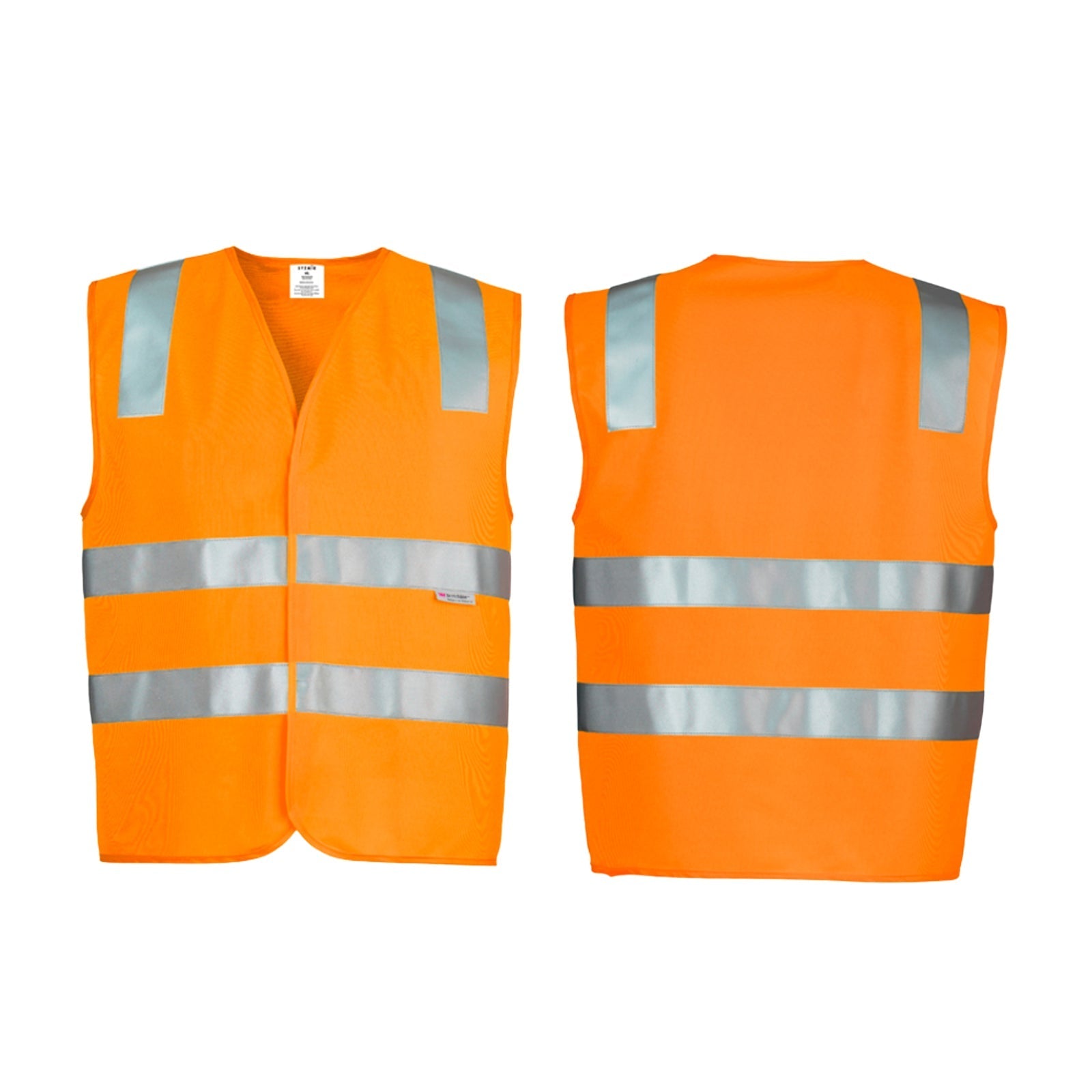 Unisex High Visibility Basic Vest ZV999 - SunSafe Australia