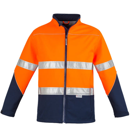 Unisex High Visibility Soft Shell Jacket – Waterproof & Breathable Hi - Vis Workwear - SunSafe Australia
