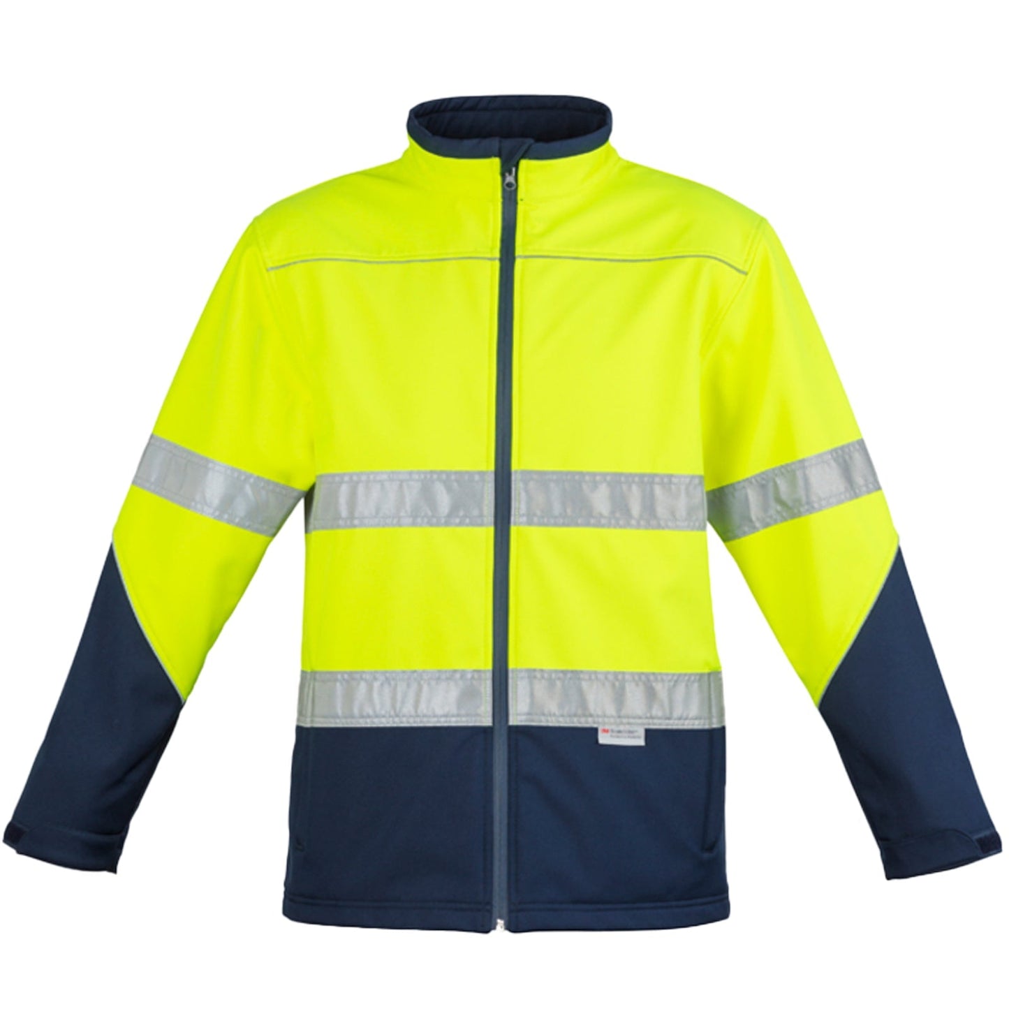 Unisex High Visibility Soft Shell Jacket – Waterproof & Breathable Hi - Vis Workwear - SunSafe Australia