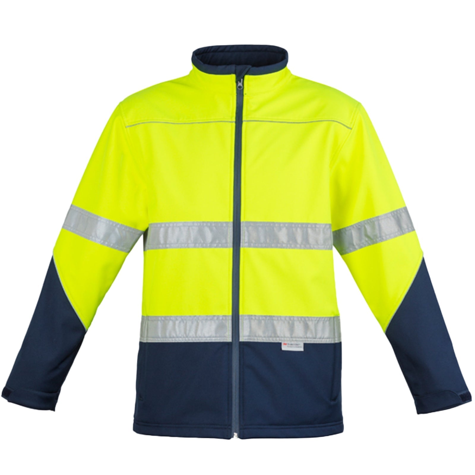 Unisex High Visibility Soft Shell Jacket – Waterproof & Breathable Hi - Vis Workwear - SunSafe Australia
