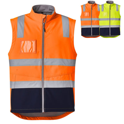 Unisex High Visibility Softshell Vest ZV426 - SunSafe Australia
