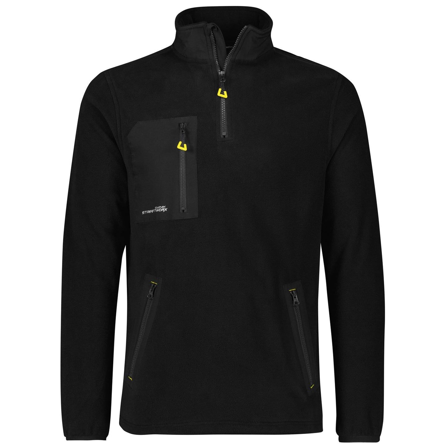 Unisex Streetworx Lightweight 1/4 Zip Polar Fleece UPF 50+ - SunSafe Australia