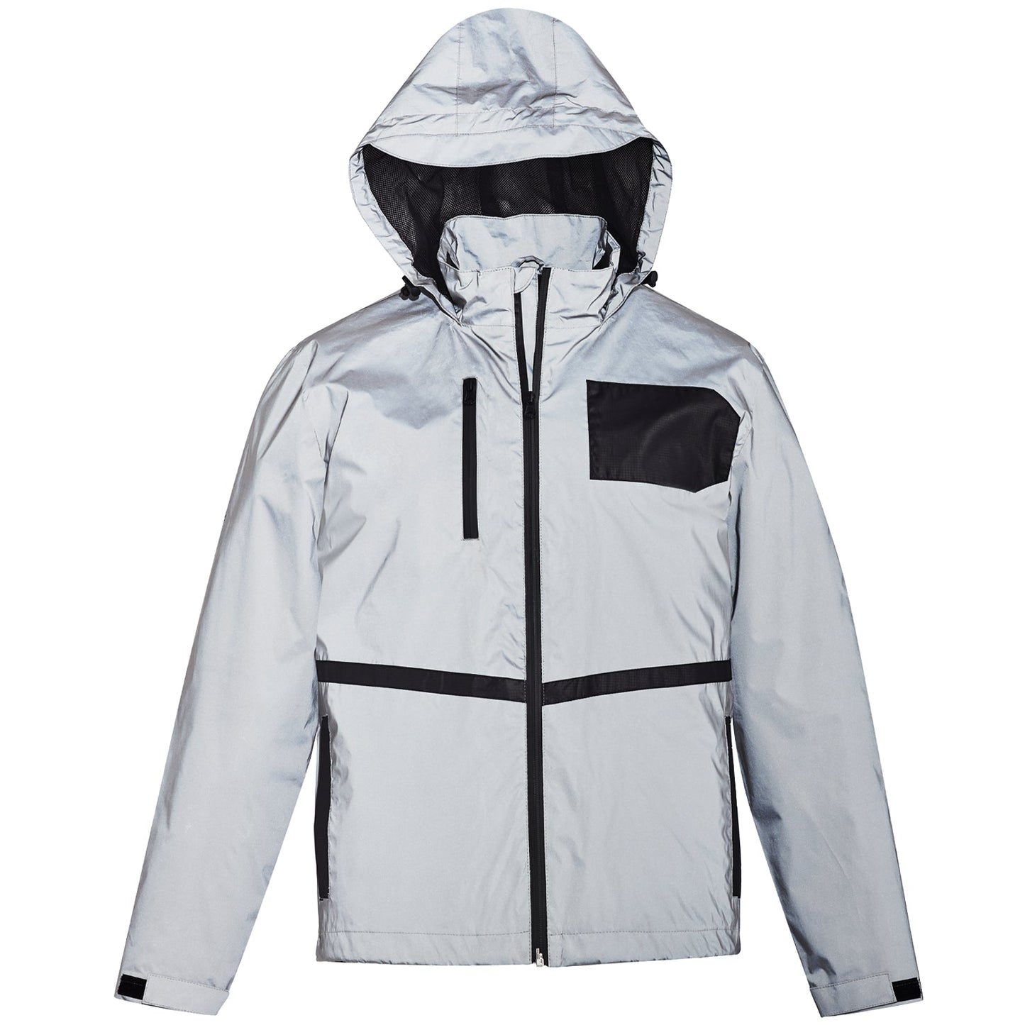 Unisex Streetworx Reflective Waterproof Jacket – 10,000mm Hi - Vis Safety Shell - SunSafe Australia