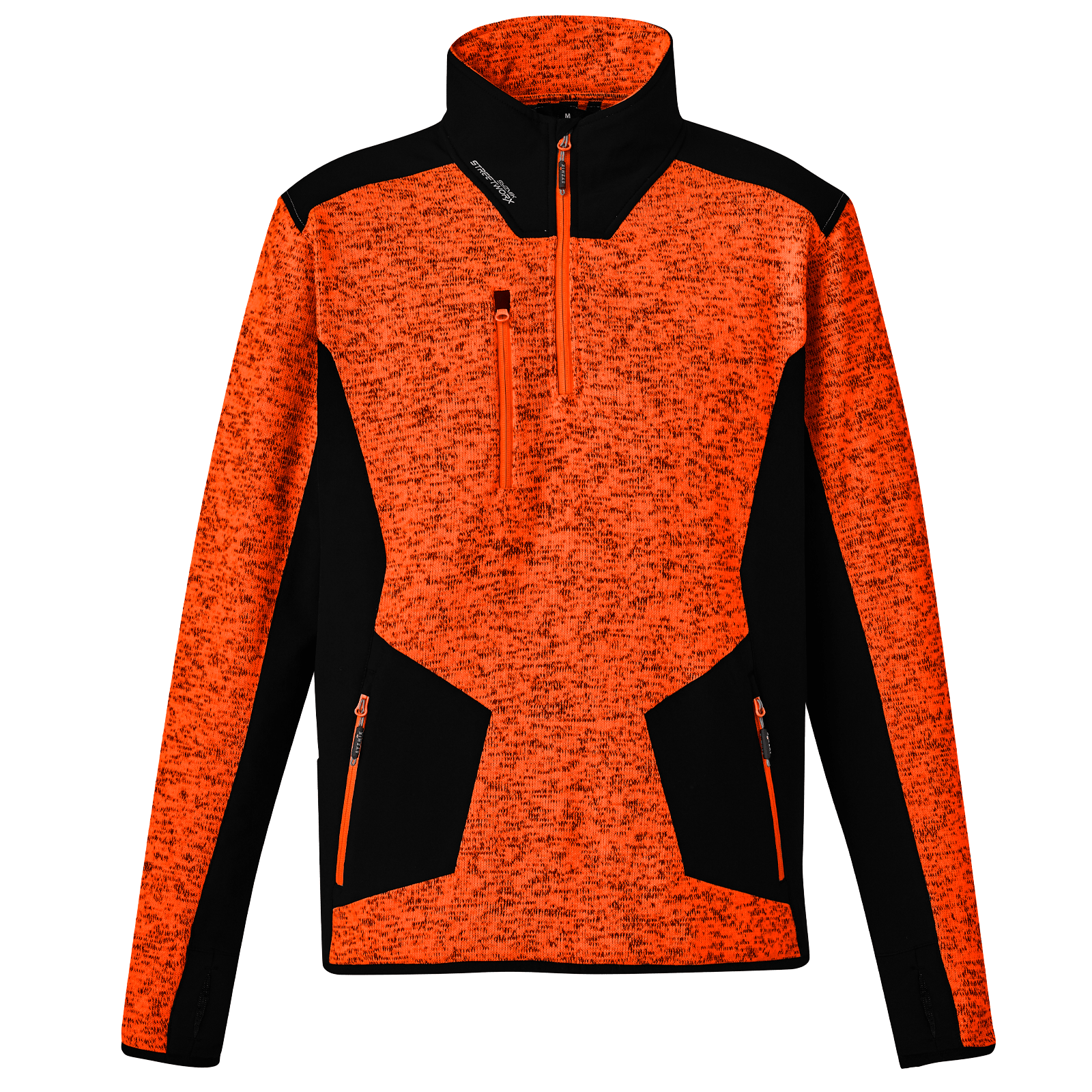Unisex Streetworx Reinforced 1/4 Zip Fleece Pullover – UPF 50+ Work Jumper - SunSafe Australia