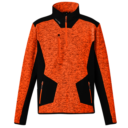 Unisex Streetworx Reinforced 1/4 Zip Fleece Pullover – UPF 50+ Work Jumper - SunSafe Australia