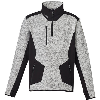 Unisex Streetworx Reinforced 1/4 Zip Fleece Pullover – UPF 50+ Work Jumper - SunSafe Australia