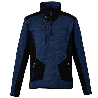 Unisex Streetworx Reinforced 1/4 Zip Fleece Pullover – UPF 50+ Work Jumper - SunSafe Australia