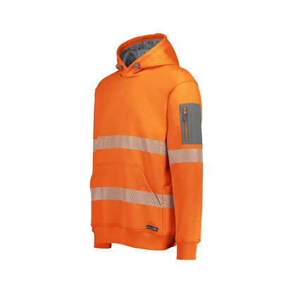 Unisex Streetworx Water Resistant Fleece Hoodie with Segmented Tape 320gsm - SunSafe Australia