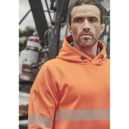Unisex Streetworx Water Resistant Fleece Hoodie with Segmented Tape 320gsm - SunSafe Australia