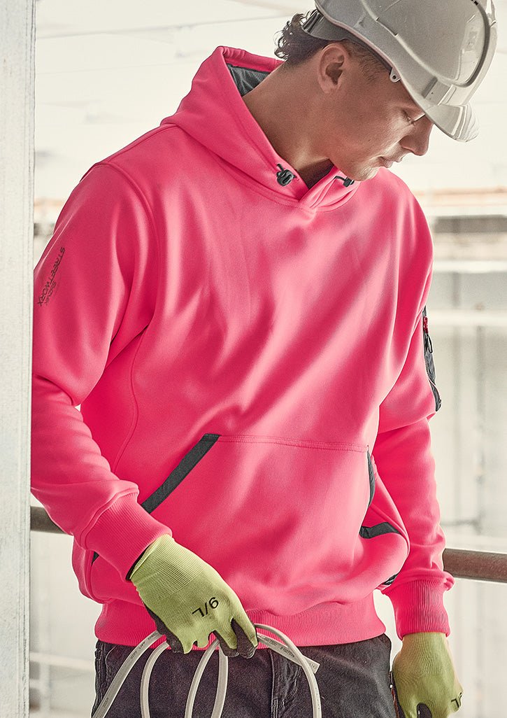 Unisex Streetworx Water Resistant Hoodie UPF 50+ – Fleece Work Hoodie - SunSafe Australia