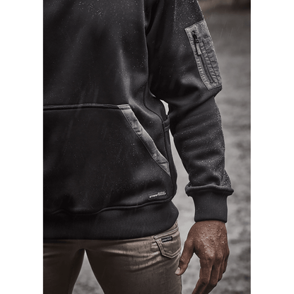 Unisex Streetworx Water Resistant Hoodie UPF 50+ – Fleece Work Hoodie - SunSafe Australia