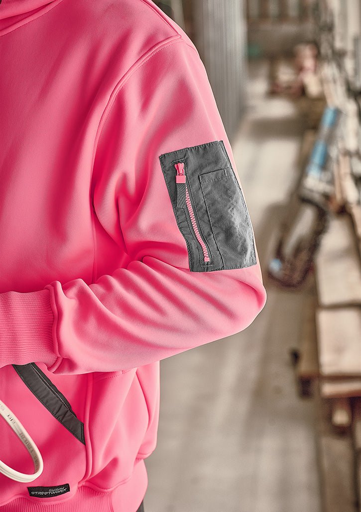 Unisex Streetworx Water Resistant Hoodie UPF 50+ – Fleece Work Hoodie - SunSafe Australia