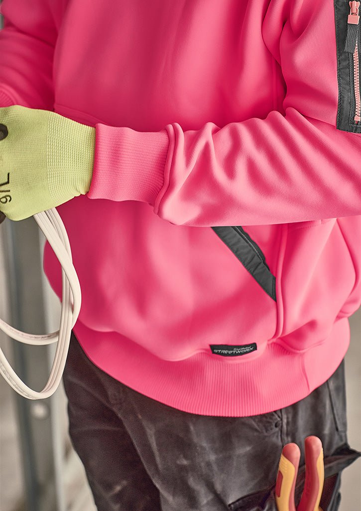 Unisex Streetworx Water Resistant Hoodie UPF 50+ – Fleece Work Hoodie - SunSafe Australia