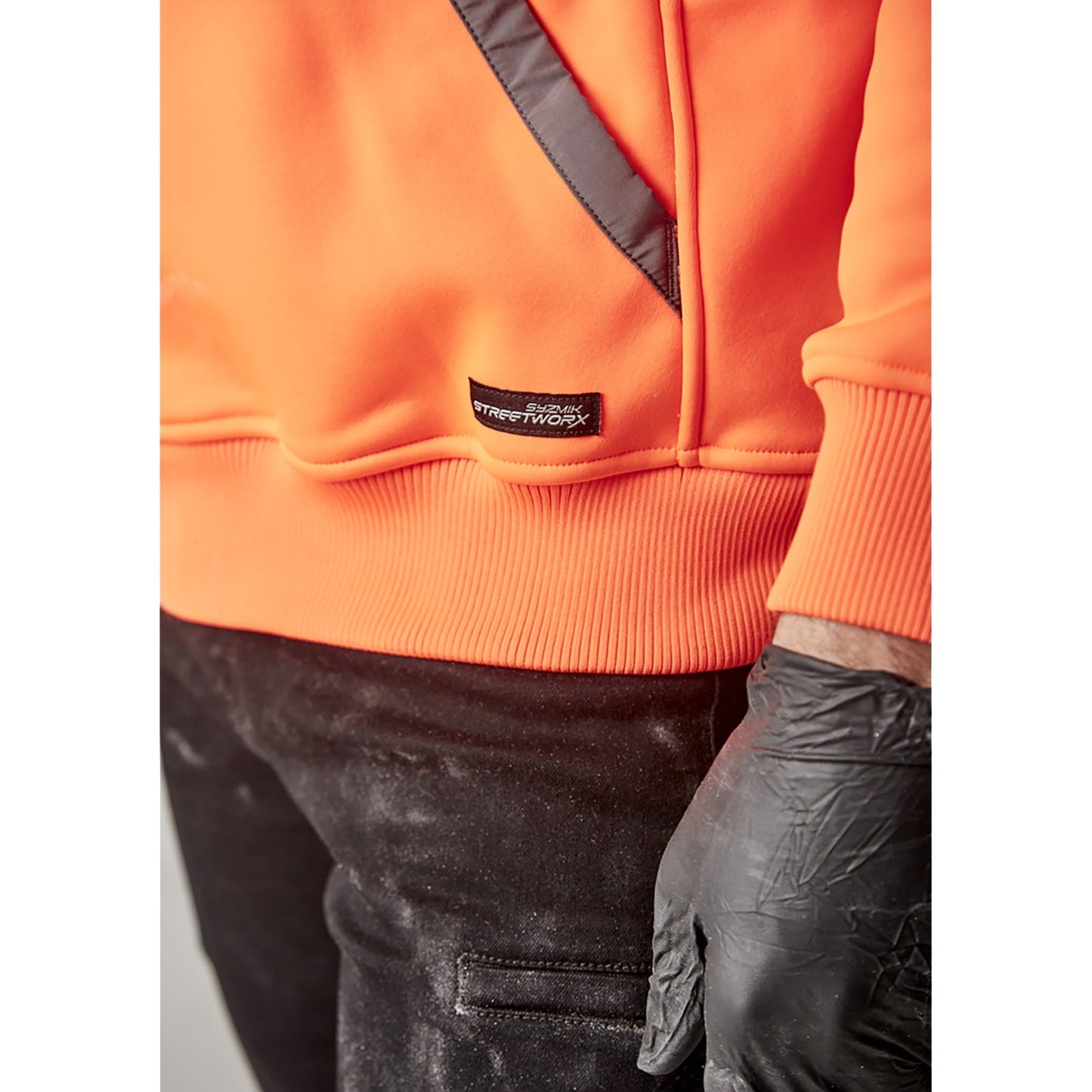 Unisex Streetworx Water Resistant Hoodie UPF 50+ – Fleece Work Hoodie - SunSafe Australia
