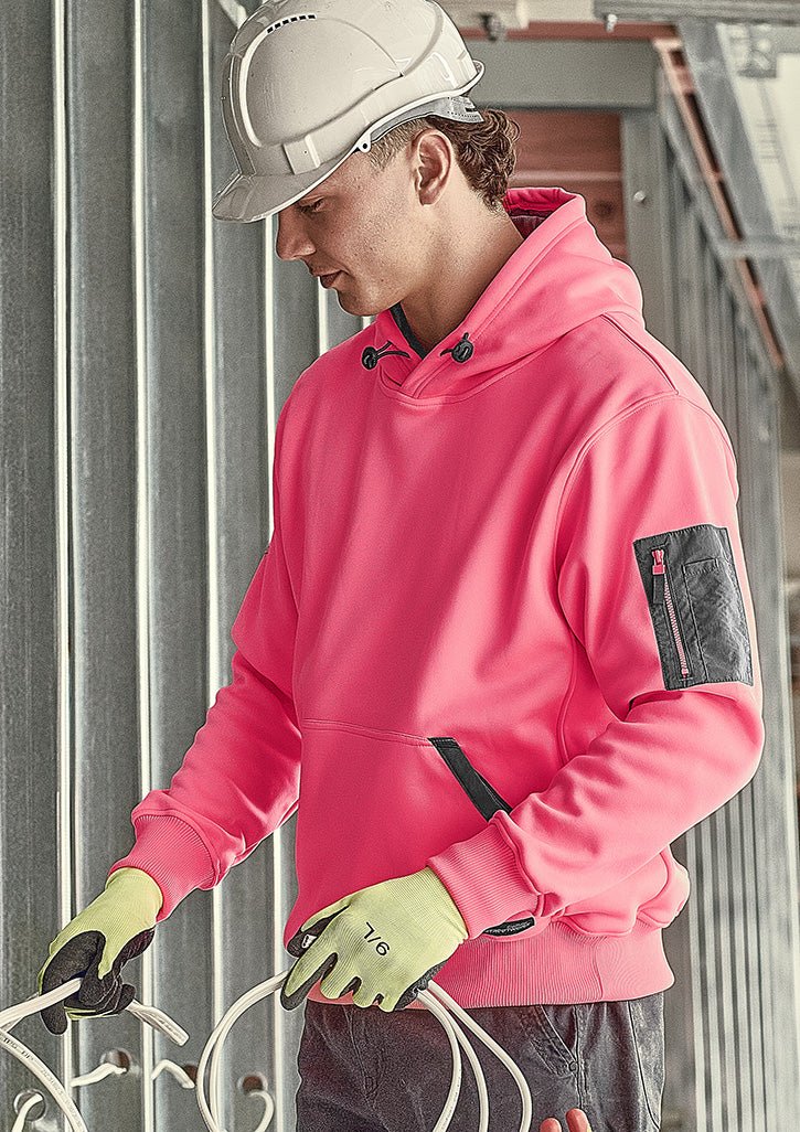 Unisex Streetworx Water Resistant Hoodie UPF 50+ – Fleece Work Hoodie - SunSafe Australia