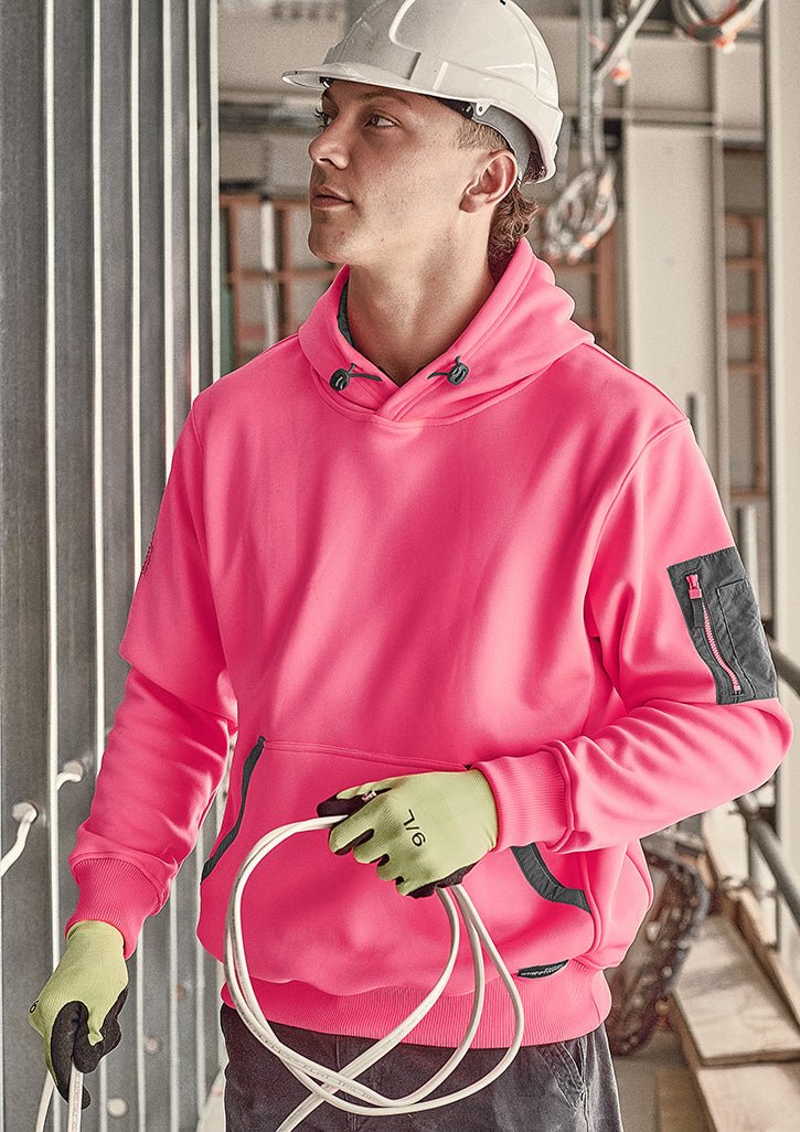 Unisex Streetworx Water Resistant Hoodie UPF 50+ – Fleece Work Hoodie - SunSafe Australia