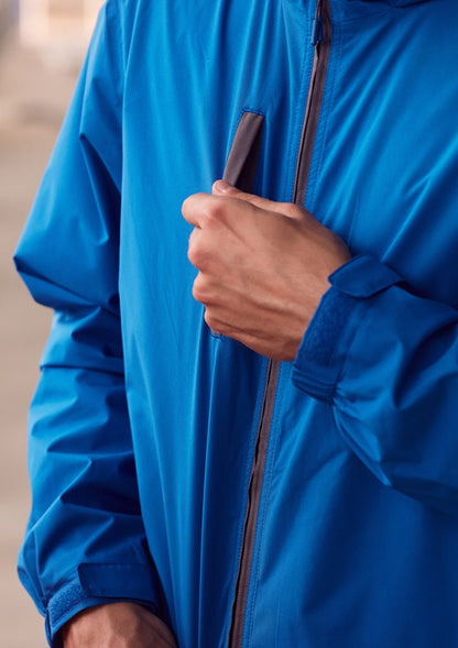 Unisex Super Light Packable Rain Jacket ZJ260 in Navy