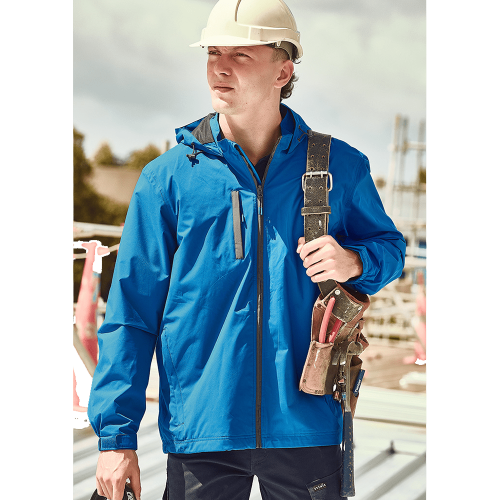 Unisex Super Light Packable Rain Jacket ZJ260 in Orange