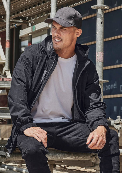 Unisex Super Light Packable Rain Jacket ZJ260 in Navy