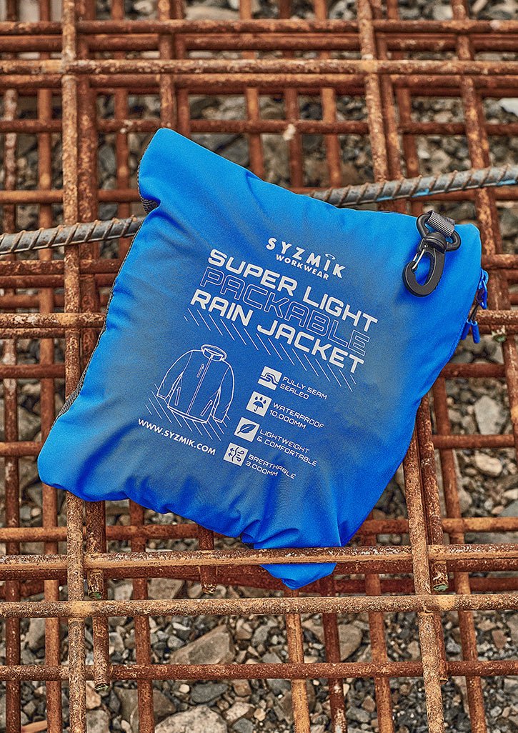 Unisex Super Light Packable Rain Jacket - SunSafe Australia