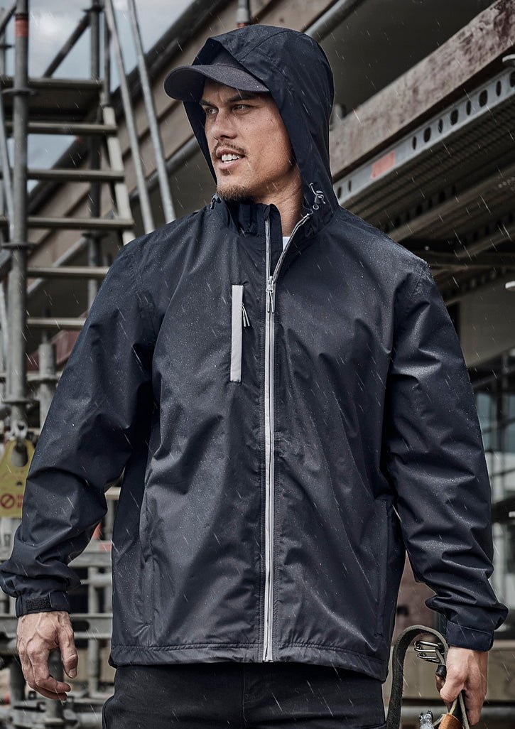 Unisex Super Light Packable Rain Jacket ZJ260 in Orange