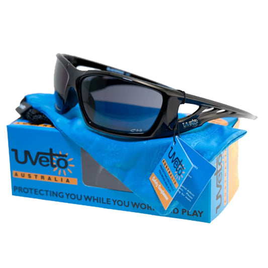 UVeto Australia Blackmax U44 Medium Impact Sunglasses - SunSafe Australia