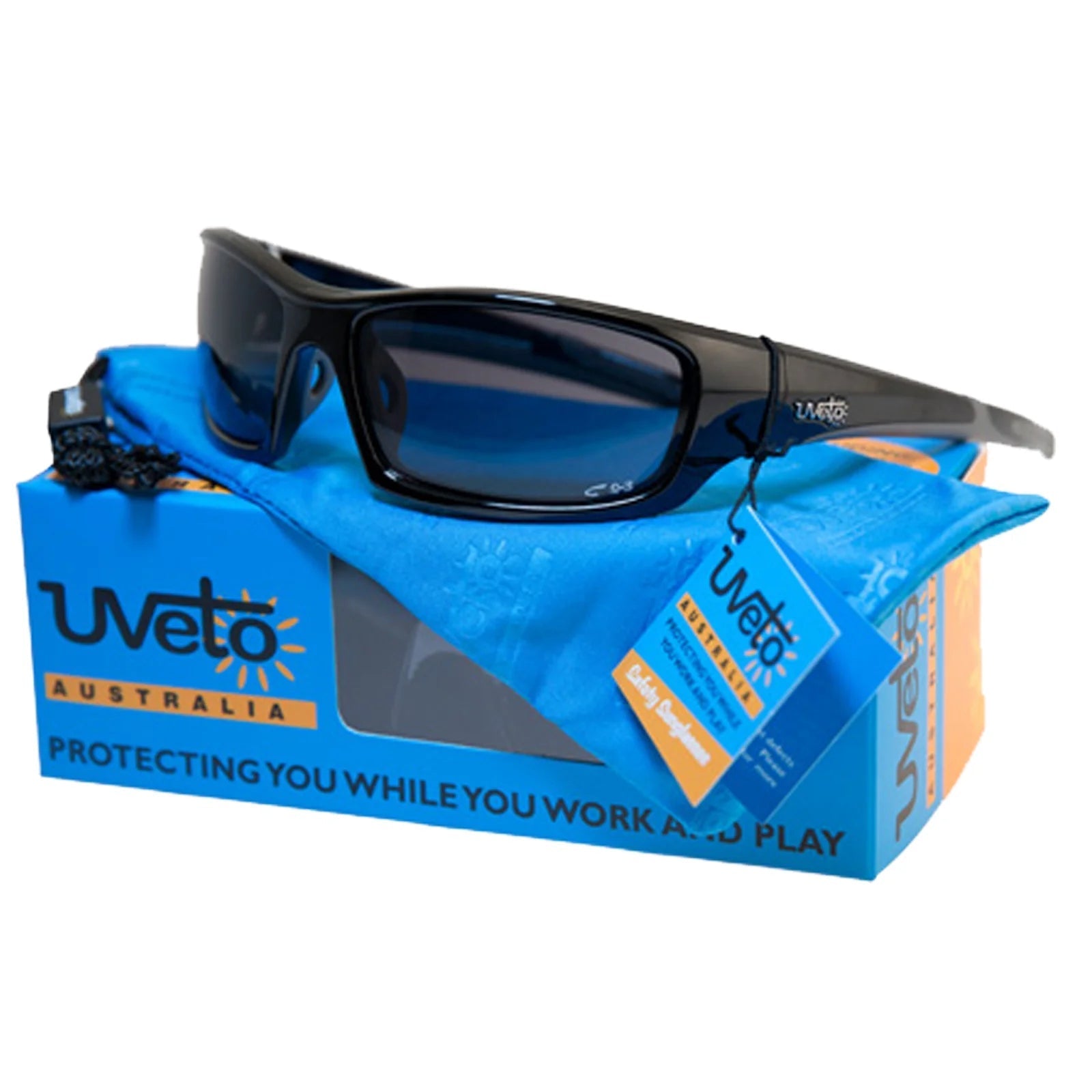 UVeto Australia Darter U37 Medium Impact Sunglasses - SunSafe Australia