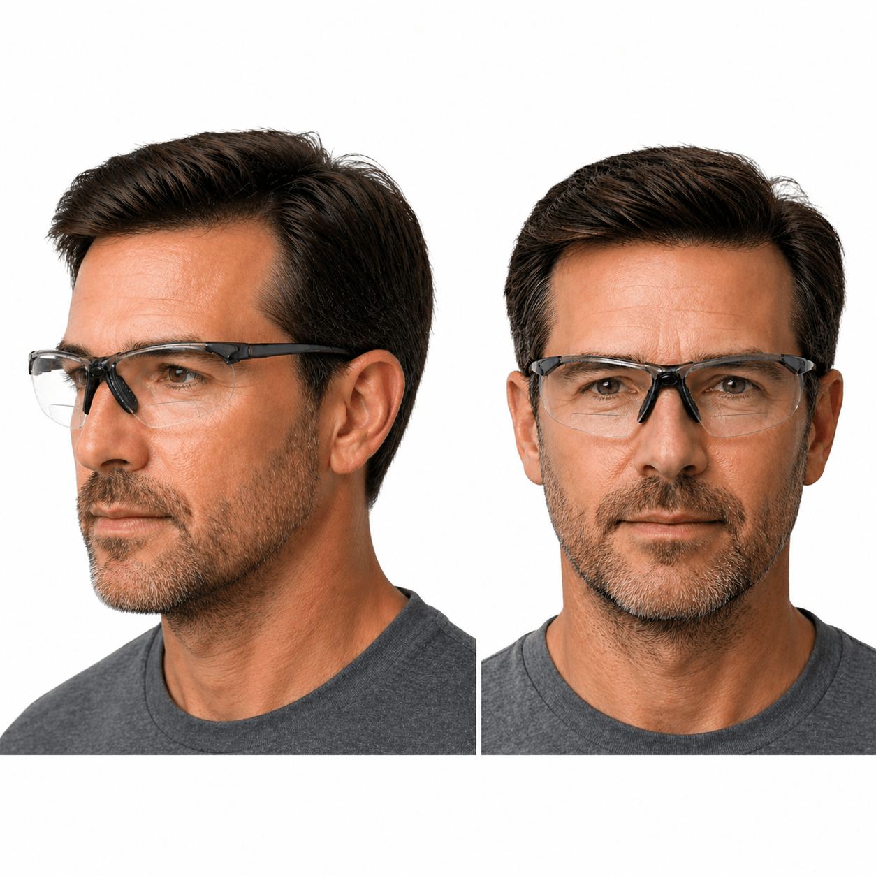 Vision Safe Bifocal Safety Styled Glasses - SunSafe Australia