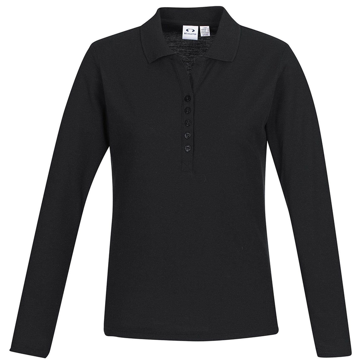Women's Crew Long Sleeve Polo - SunSafe Australia