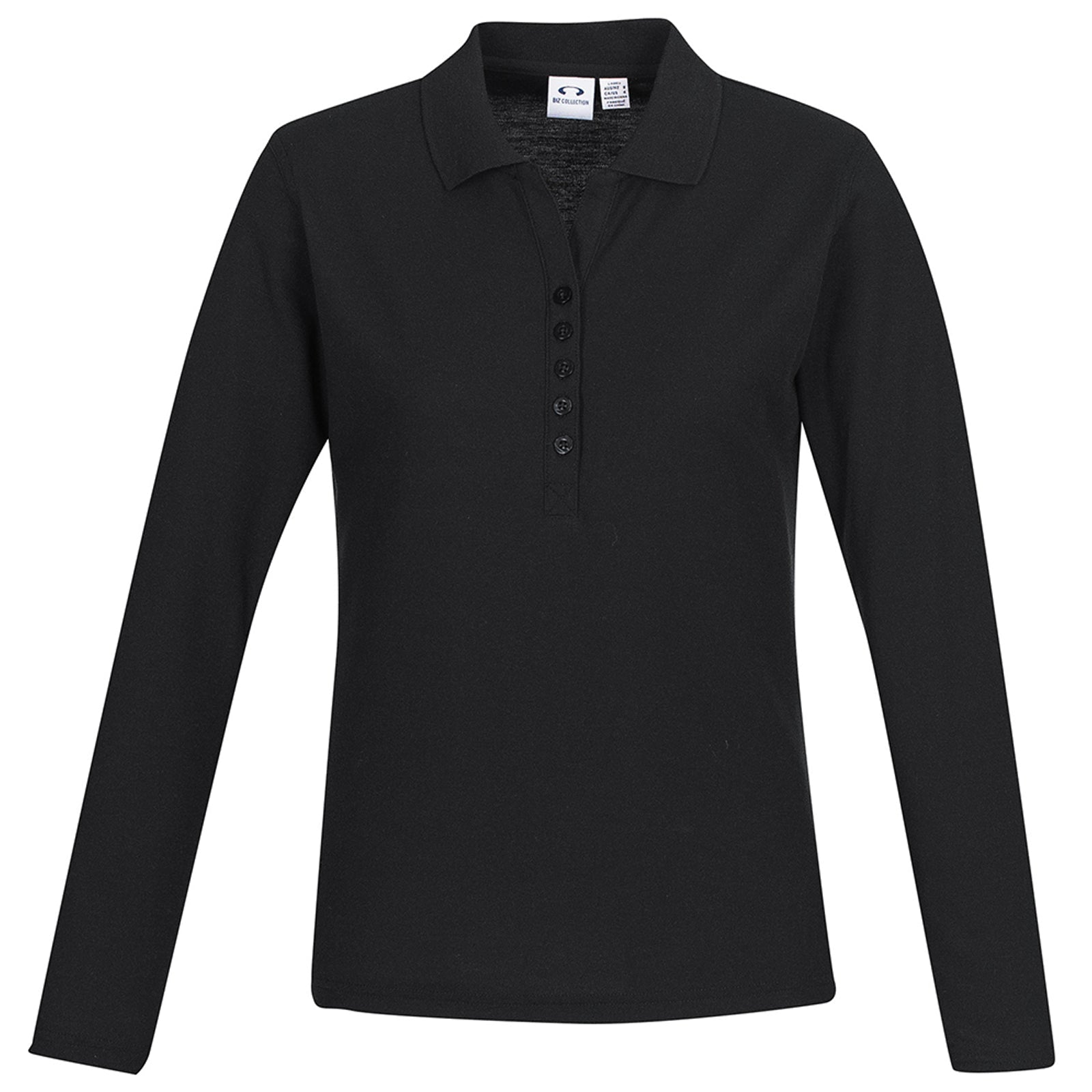 Women's Crew Long Sleeve Polo - SunSafe Australia