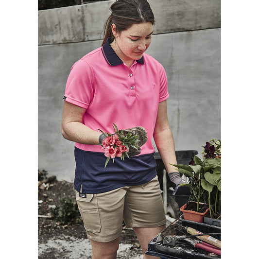Womens Essential Stretch Cargo Short – ZS735 - SunSafe Australia