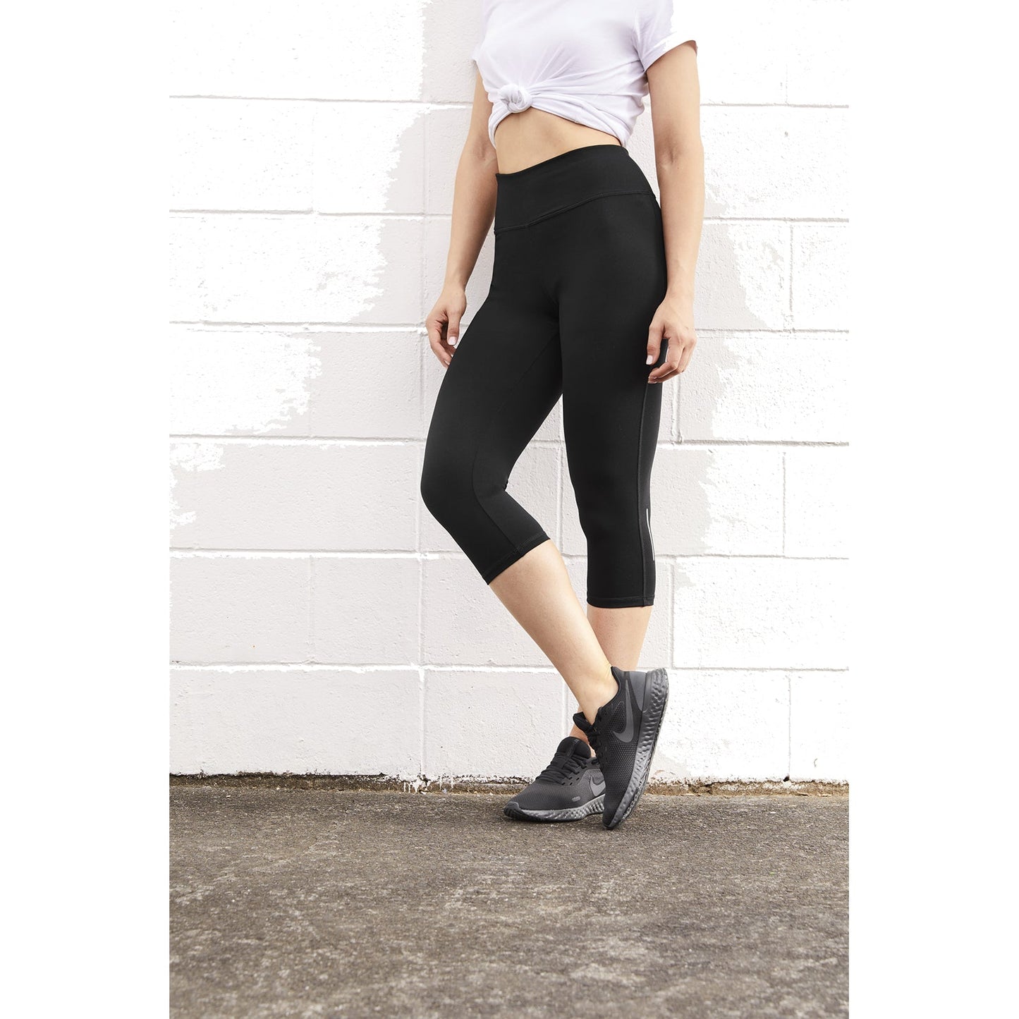 Womens Flex Leggings 3/4 Length UPF 50+ - SunSafe Australia