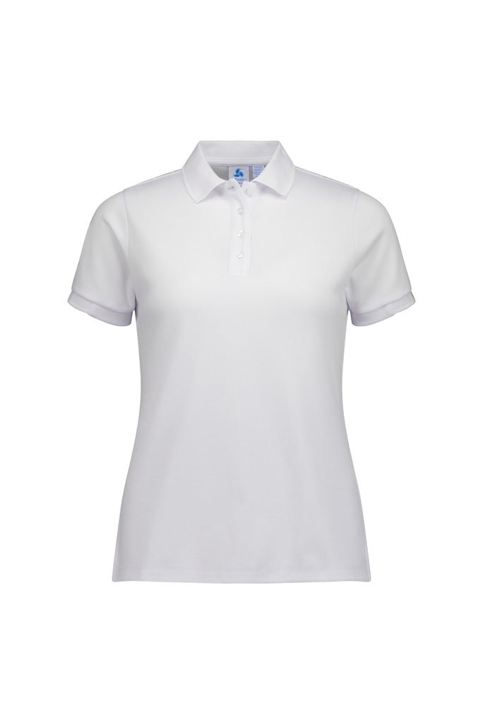 Womens Focus Short Sleeve Polo UPF 50+ - SunSafe Australia