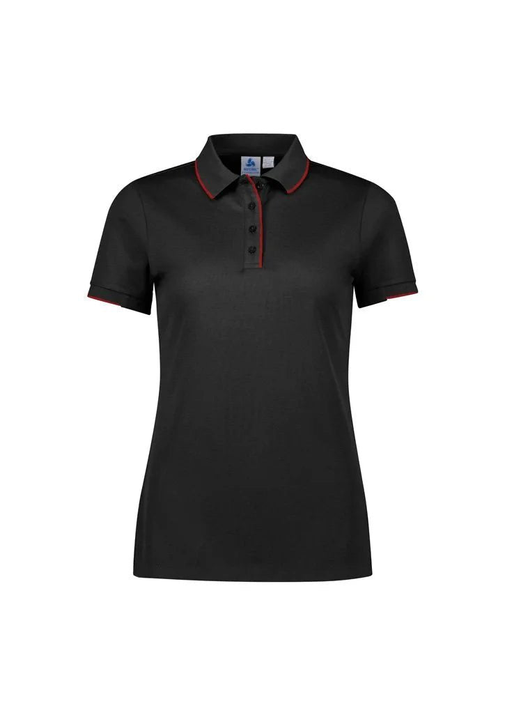 Womens Focus Short Sleeve Polo UPF 50+ - SunSafe Australia