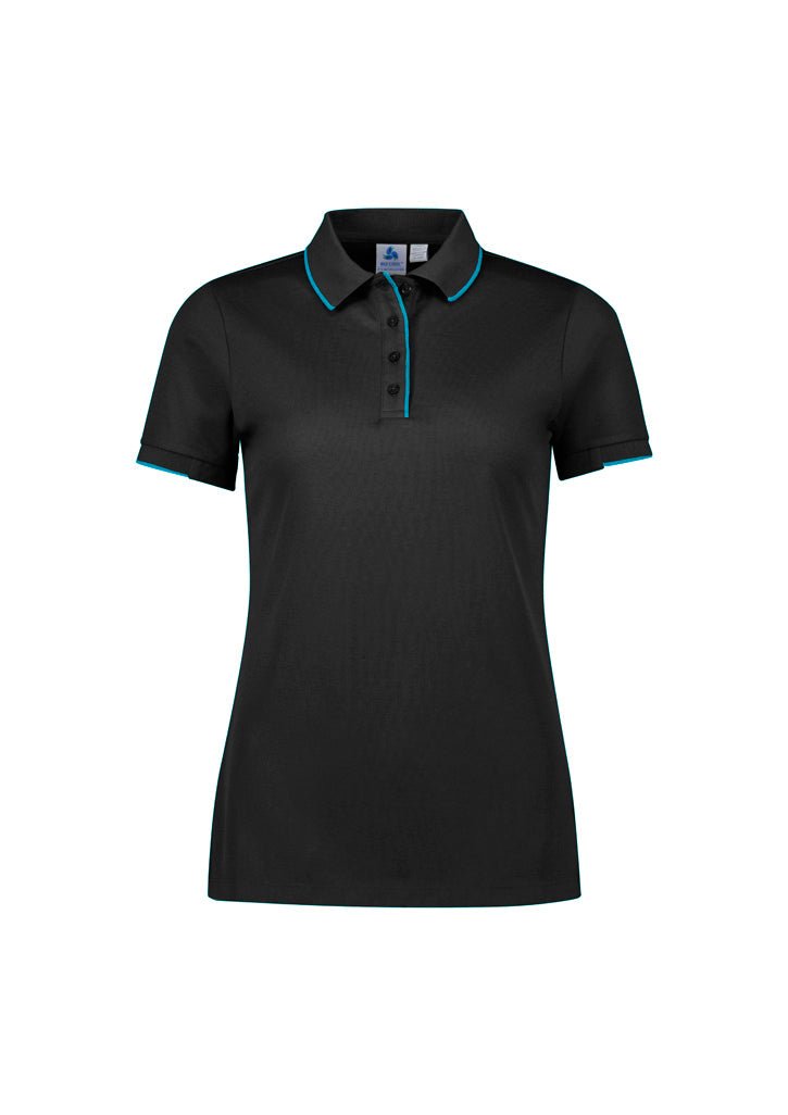 Womens Focus Short Sleeve Polo UPF 50+ - SunSafe Australia