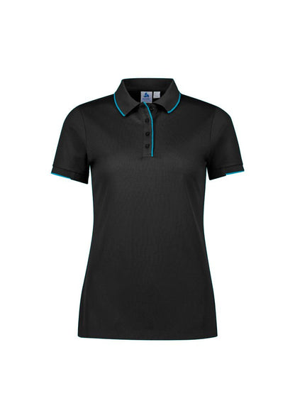 Womens Focus Short Sleeve Polo UPF 50+ - SunSafe Australia