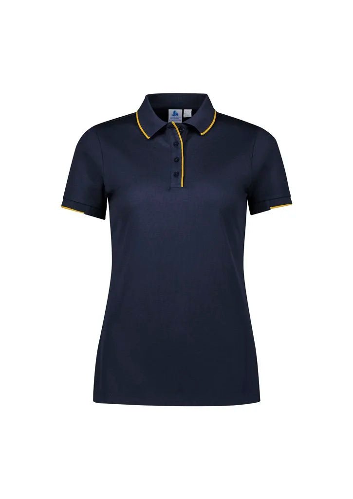 Womens Focus Short Sleeve Polo UPF 50+ - SunSafe Australia