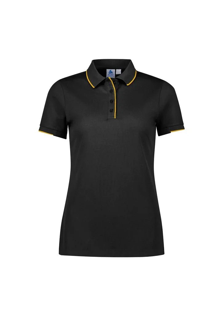 Womens Focus Short Sleeve Polo UPF 50+ - SunSafe Australia