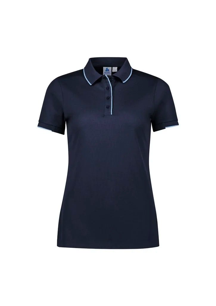 Womens Focus Short Sleeve Polo UPF 50+ - SunSafe Australia