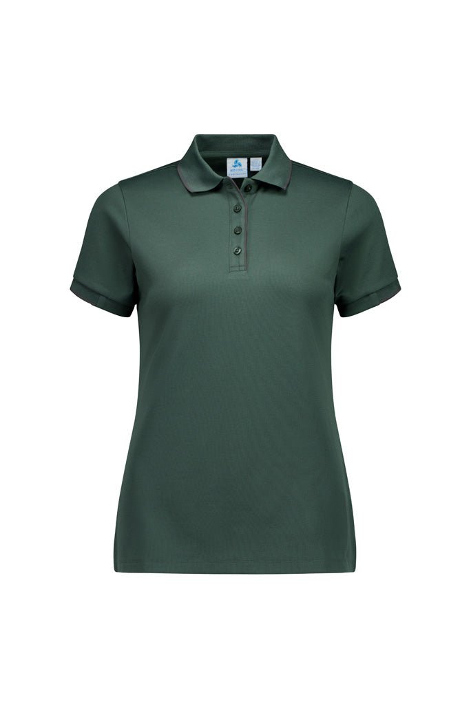 Womens Focus Short Sleeve Polo UPF 50+ - SunSafe Australia